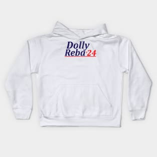 Dolly and Reba 2024 Kids Hoodie